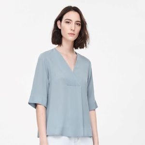 Great condition crossover vneck top from COS