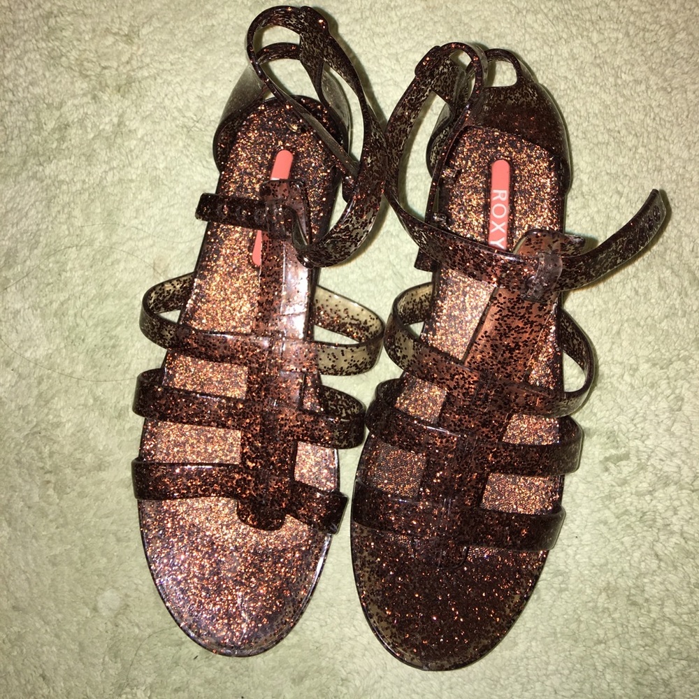 Jelly sandals!