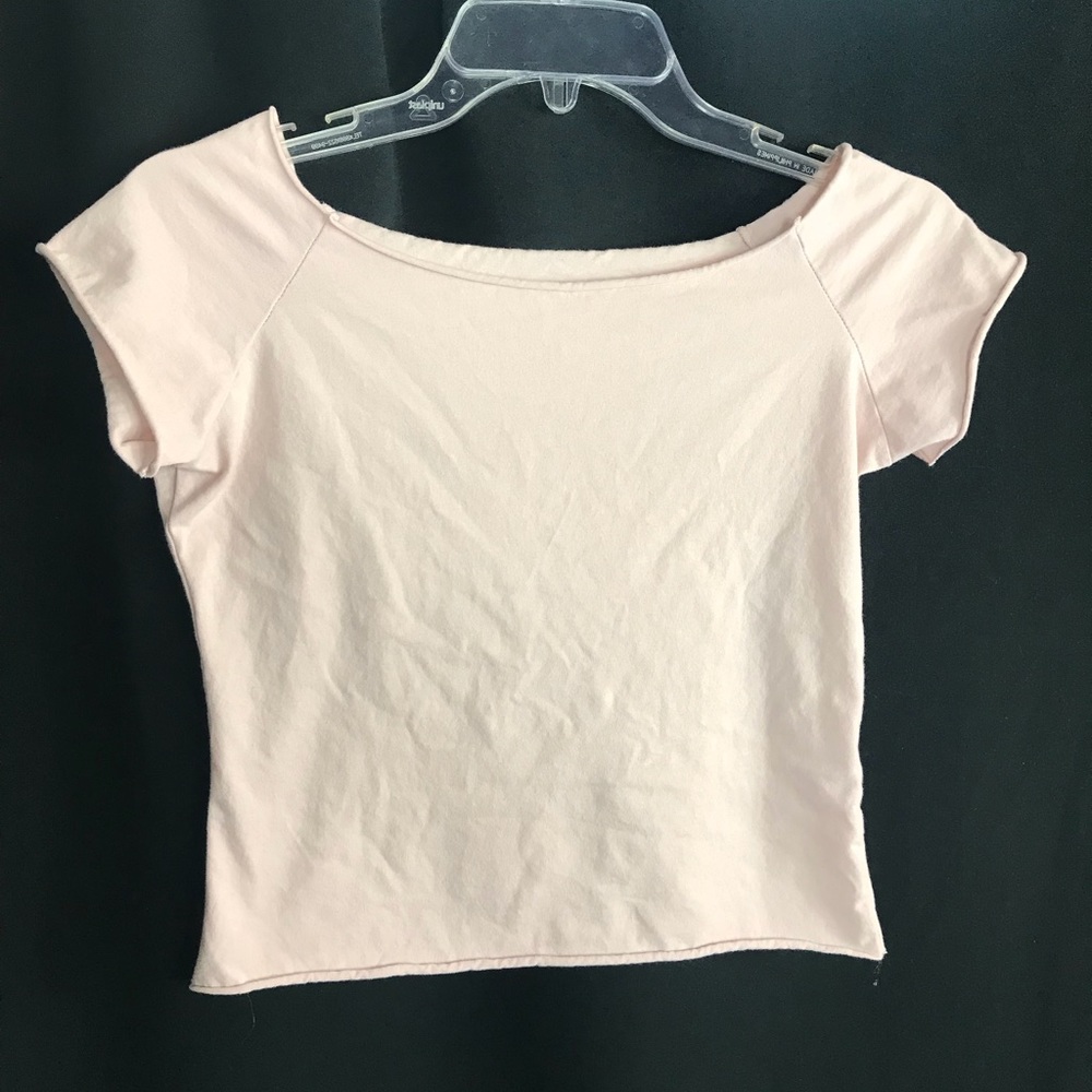 Brandy Melville blush/ light pink shirt