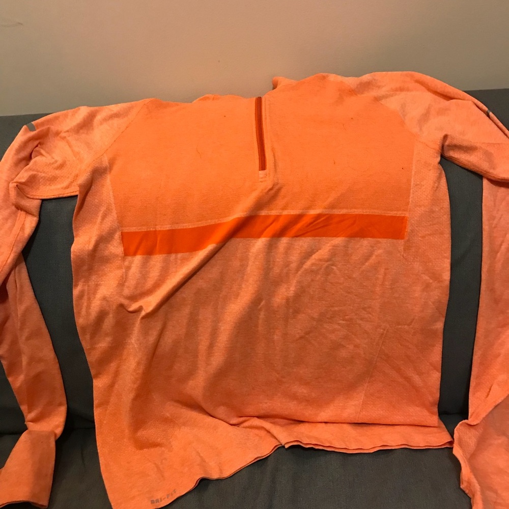 Nike Orange Half Zip