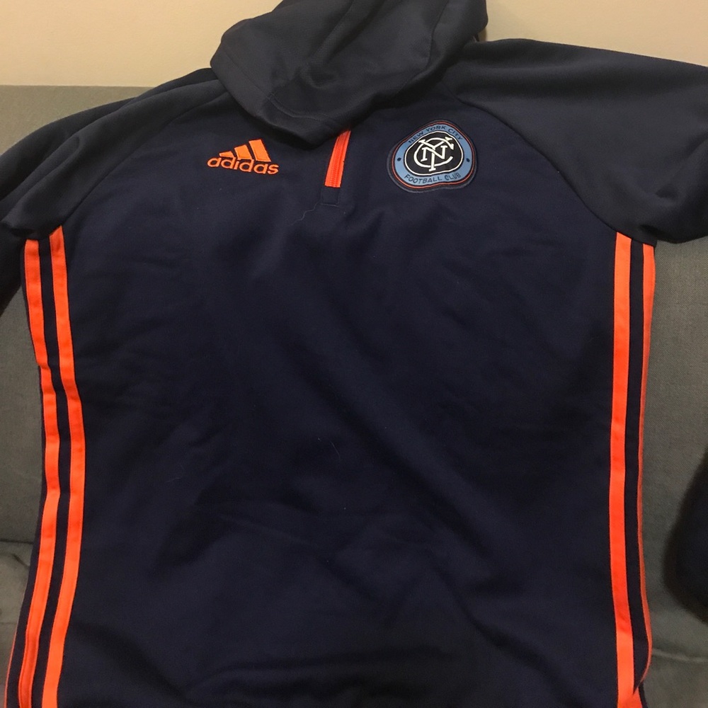 NYCFC Long sleeve with removable hood
