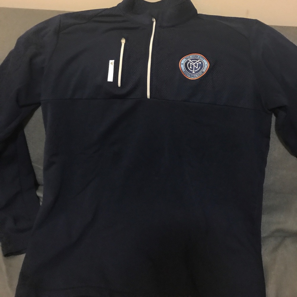 NYCFC Adidas Media 1/2 Zip