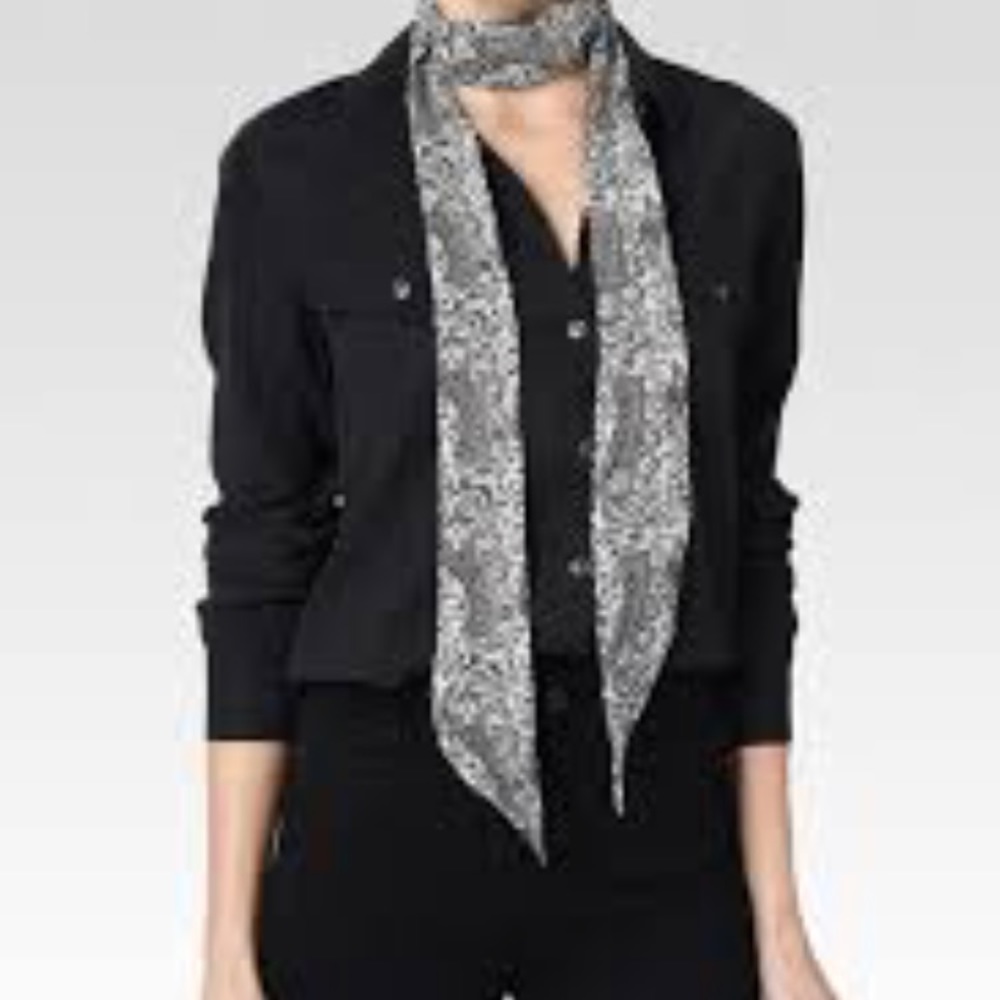 Paige “Santina” skinny scarf