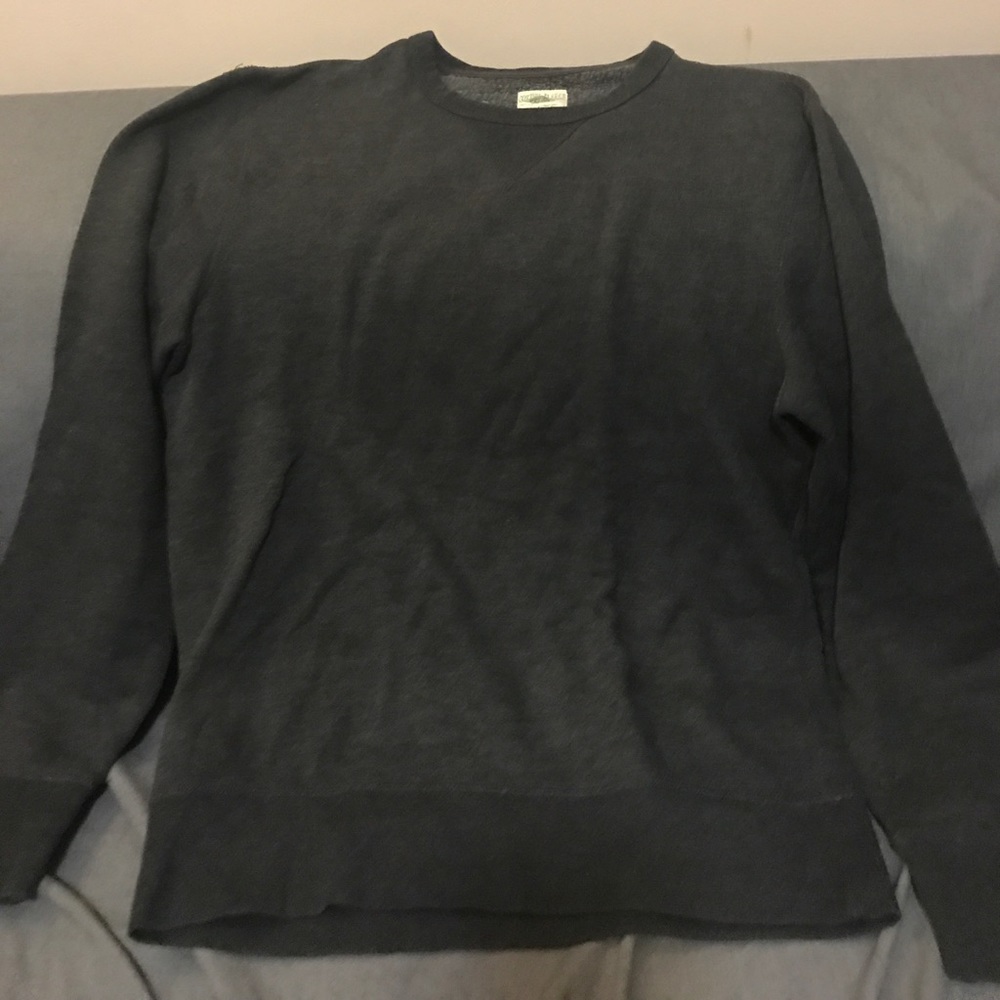 J Crew cotton fleece Crewneck