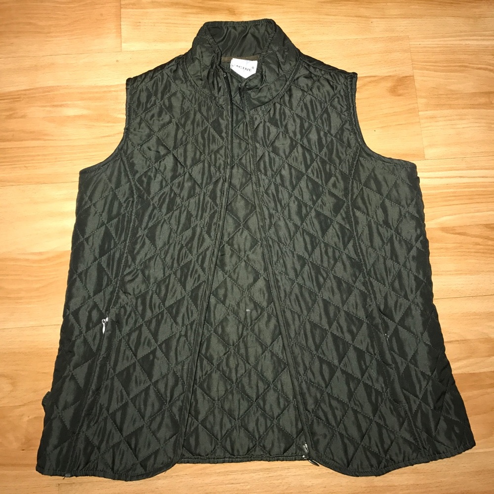 Olive vest