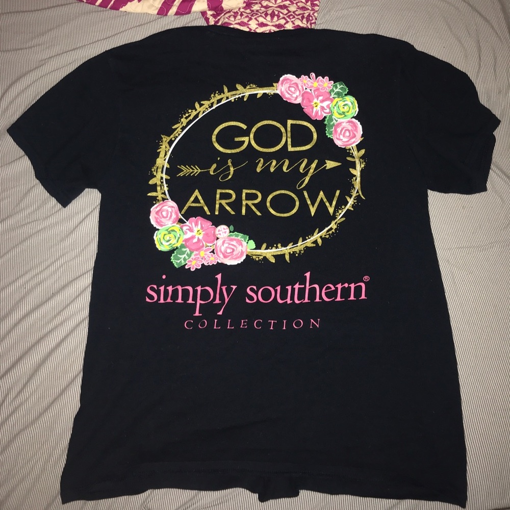 "God is my arrow" Simply Southern Shirt