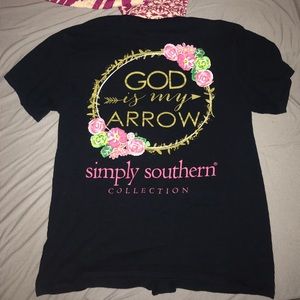 "God is my arrow" Simply Southern Shirt