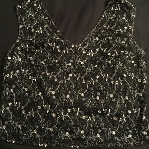 Women's lace vest