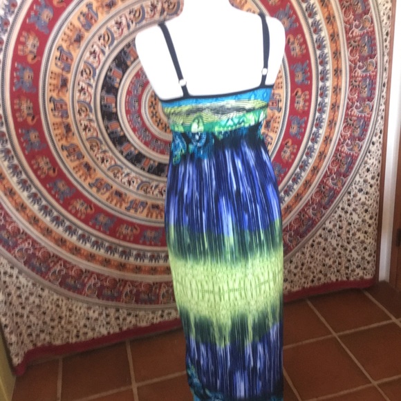 “Bailey Blue” full length Dress - Picture 3 of 4