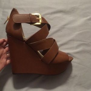 Brown heels