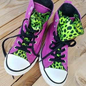 🌸🐆Girls Converse All-star hightops