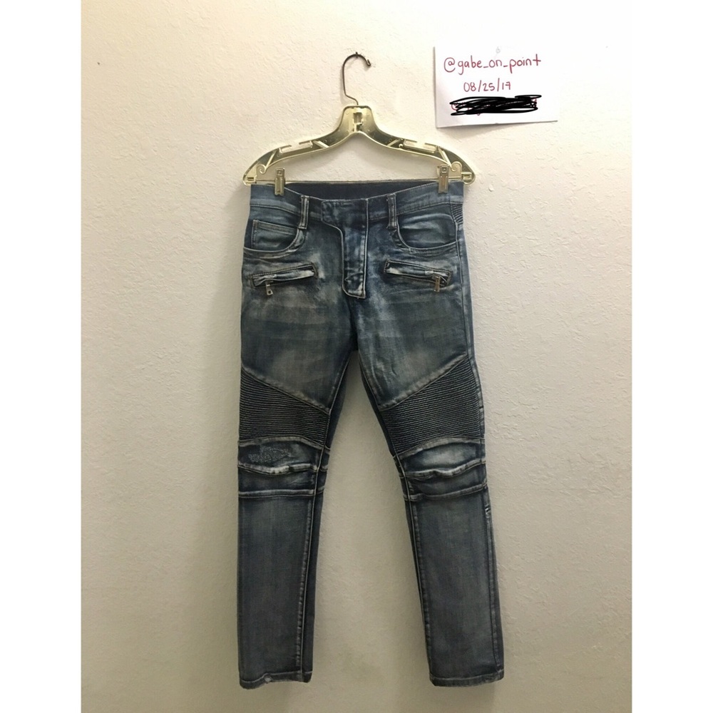 Balmain Biker Jeans