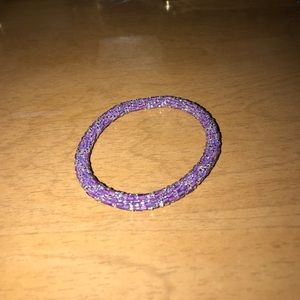 Purple bracelet