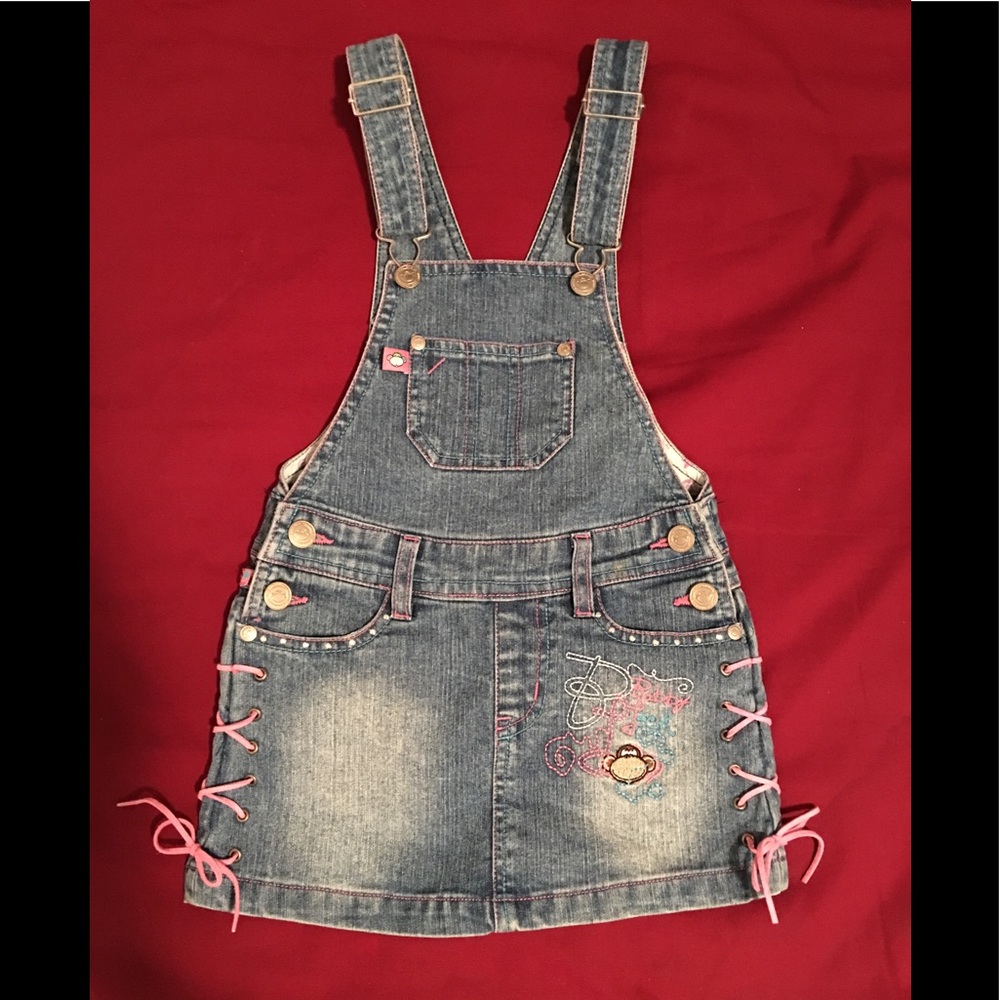 Toddler Girls 4T Bobby Jack denim romper dress