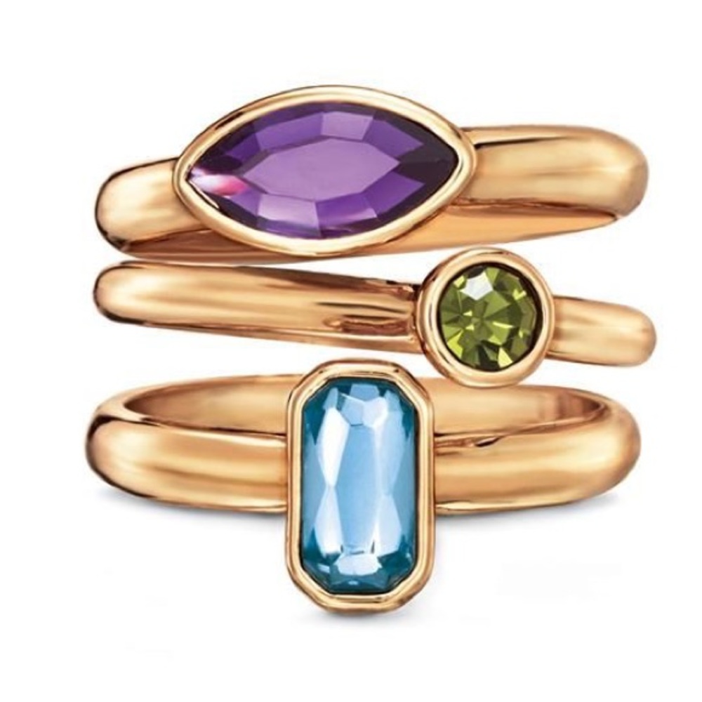 Avon Jewel Tone Rings