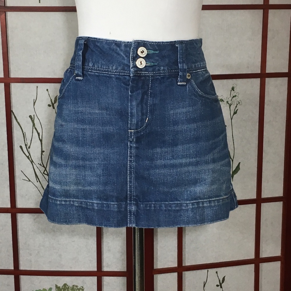 American Eagle Denim Jean Skirt Sz 6 💥