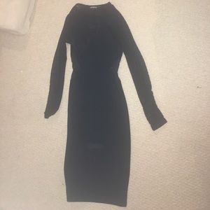 Size 2- black Express party dress