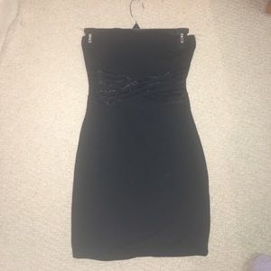 XS black party dress- with tags on