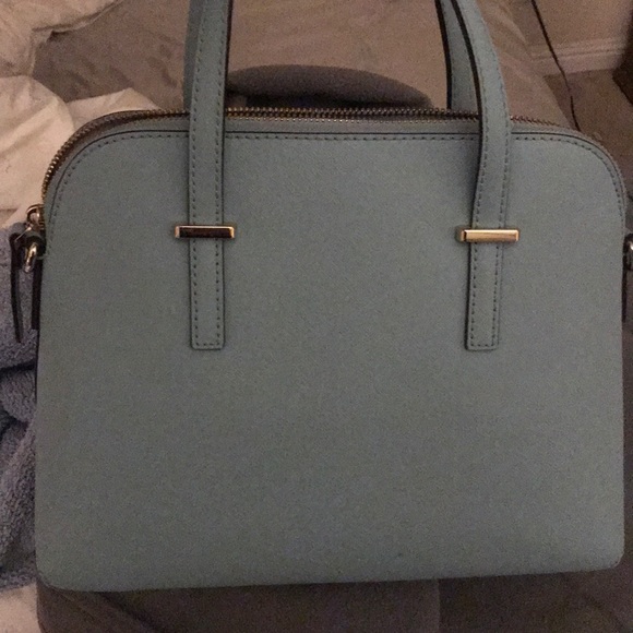 Teal Kate Spade hand bag - Picture 3 of 3