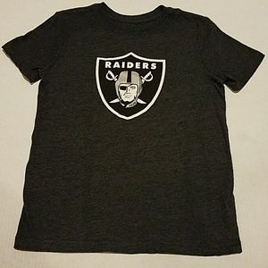 Boys NFL Raideres Tee Sz Med 8