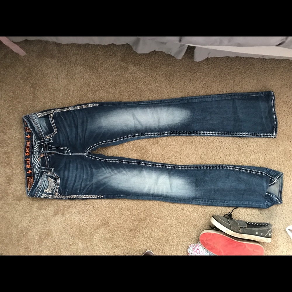 Rock Revials size 27. Worn 2x