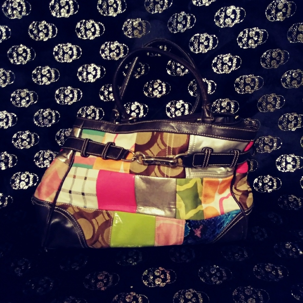 *EUC* Patchwork Purse