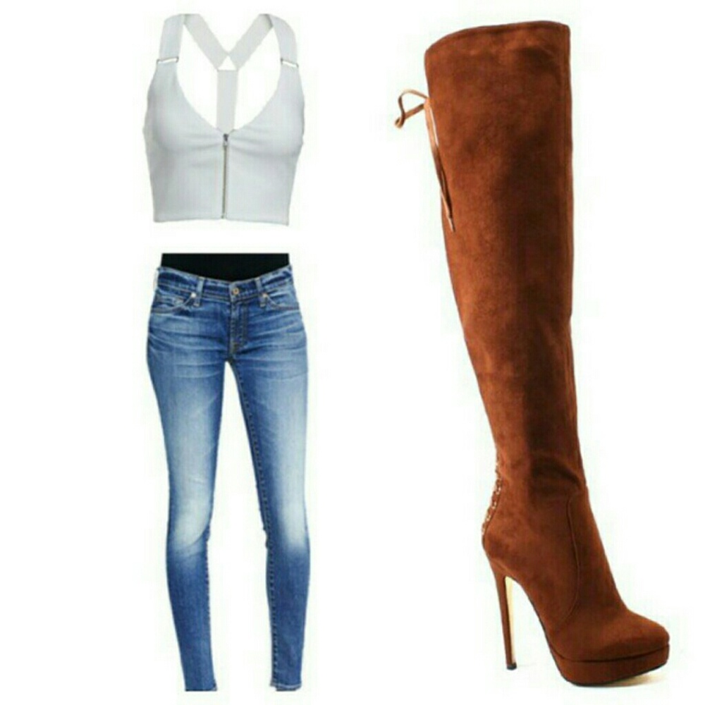 Over the knee boot