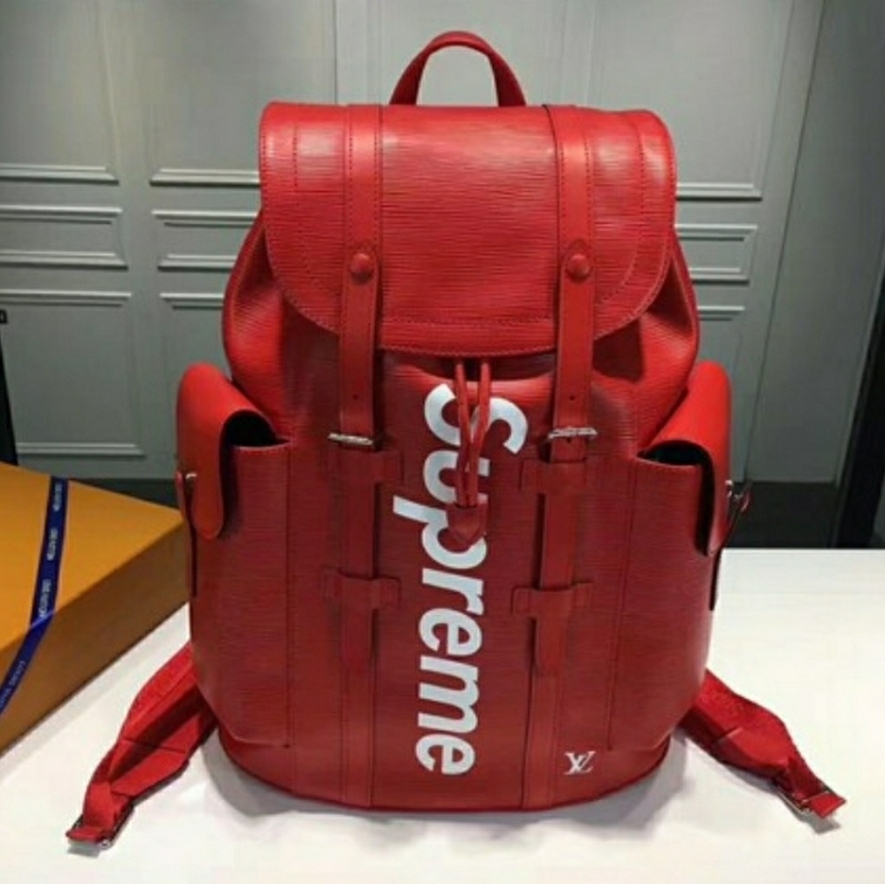 Louis vuitton supreme backpack