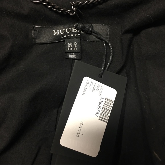 ❌SOLD❌ *NWT* Muubaa Leather Moto Jacket - Picture 8 of 8