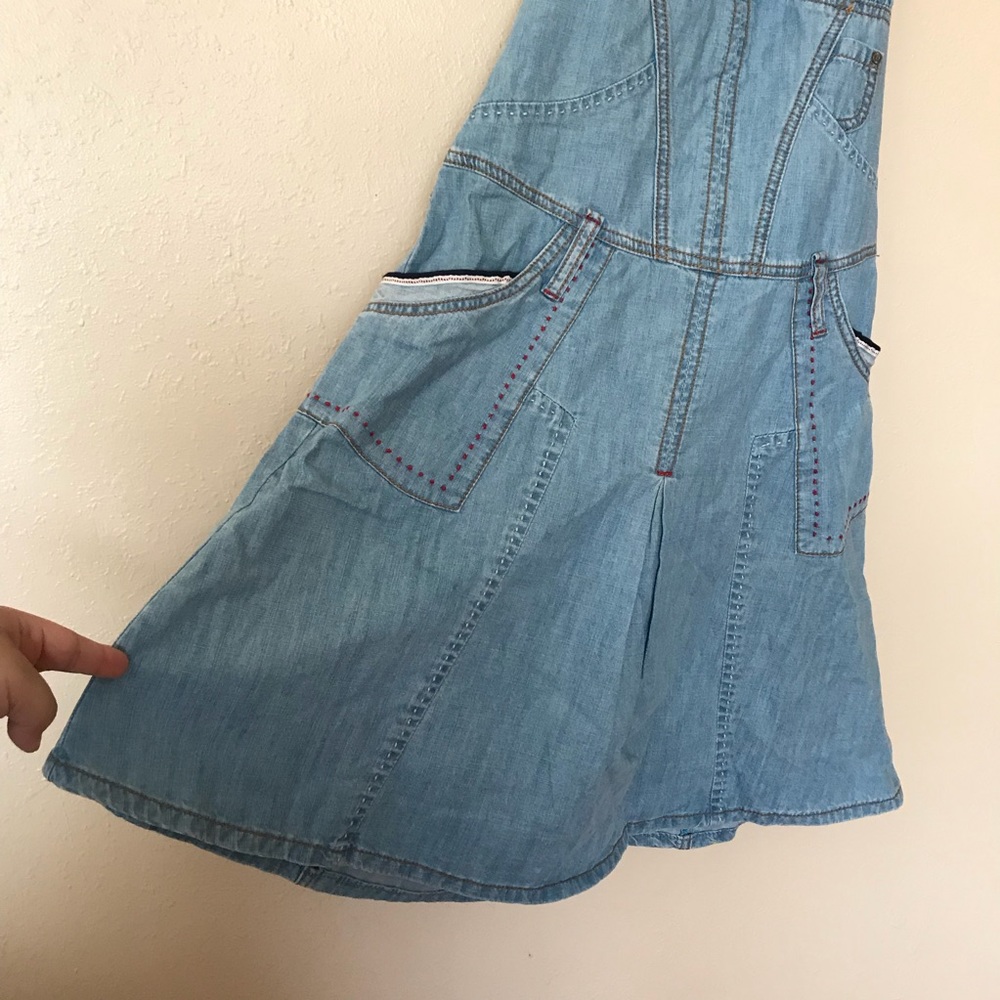 💘8 items for $25💘 denim halter top dress - Picture 3 of 7