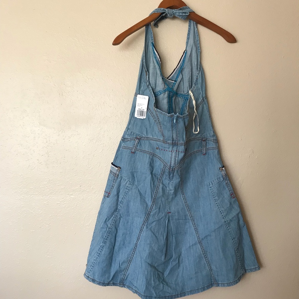💘8 items for $25💘 denim halter top dress - Picture 7 of 7