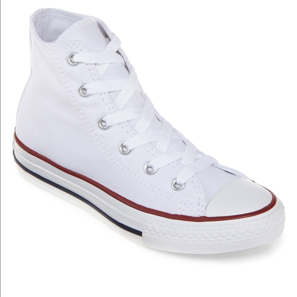 WHITE ALL STAR HIGH TOPS‼️✅