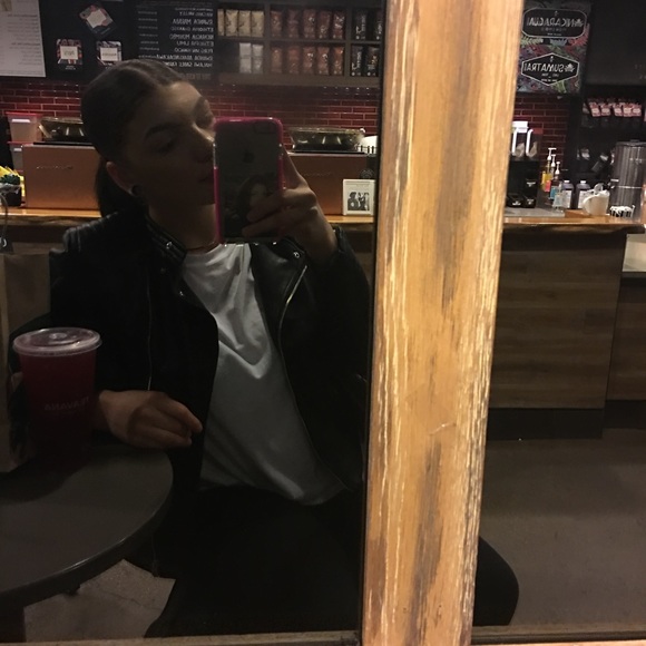 H&M leather jacket🖤 - Picture 3 of 3