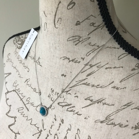 {Karen Kane} Faceted Turquoise Necklace - Picture 3 of 3