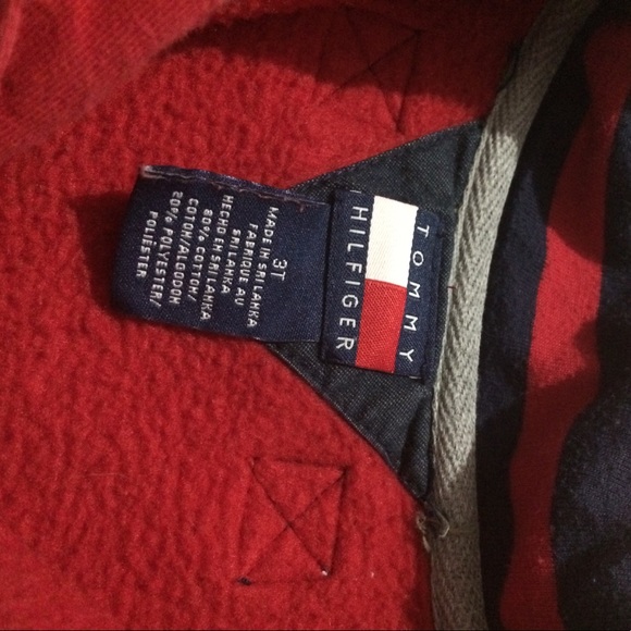 🎉HP🎉 Boys Tommy Hilfiger Half Zip Sweatshirt 3T - Picture 2 of 4