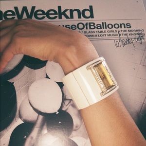 White Analog Marciano Watch