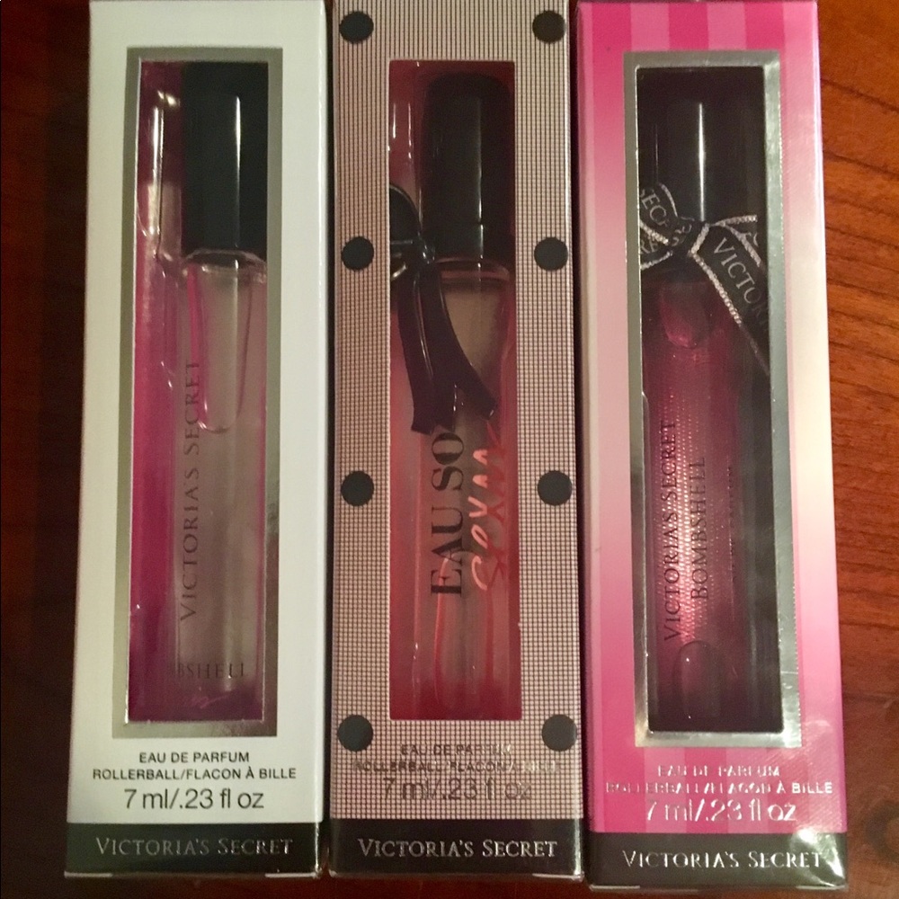 Victoria's Sectret Rollerball Perfume (pack of 3)