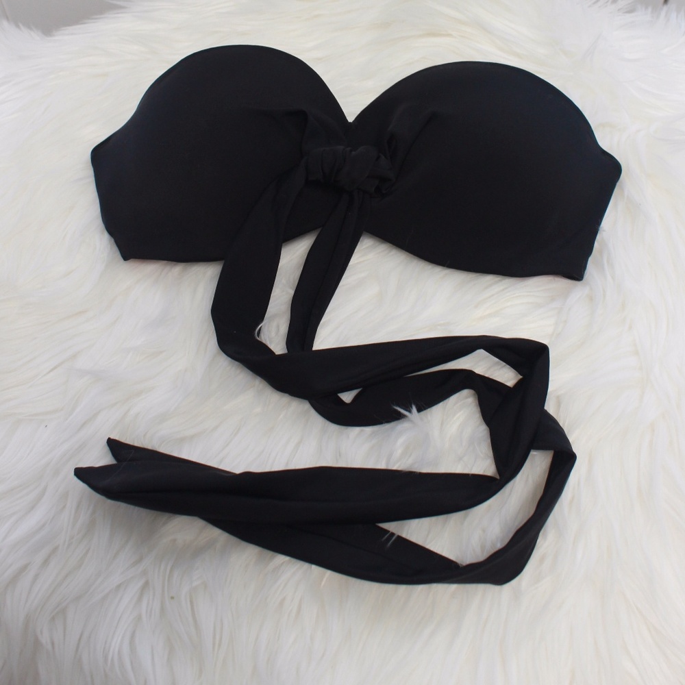 Victoria Secret Pink bathing suit top XS (black)