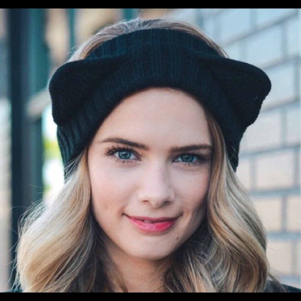Cat ear head band