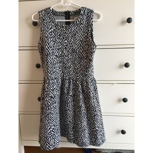 Madewell Duet Dress in Jagged