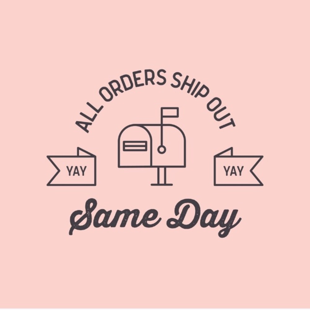I ship same day! 📦