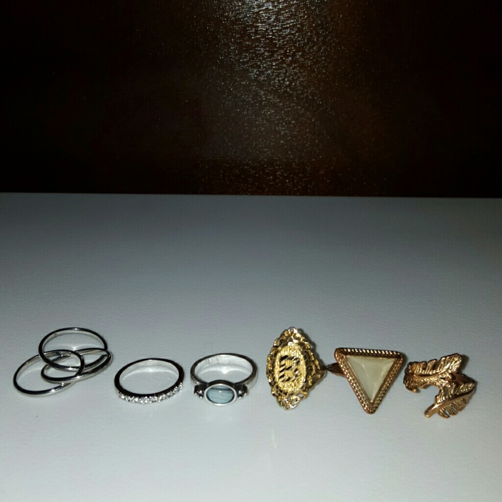6-piece ring set