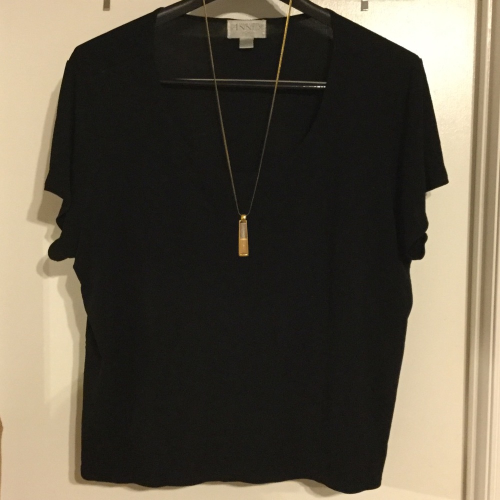 Plus Size 3X Top Black