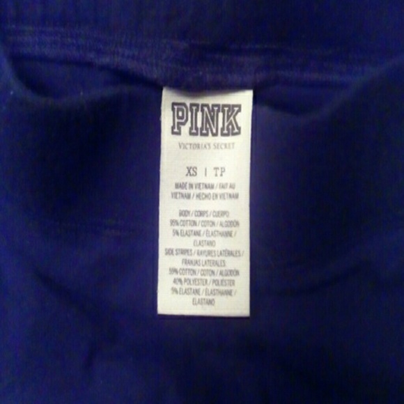 NWOT VICTORIAS SECRET XS LEGGINGS - Picture 2 of 2