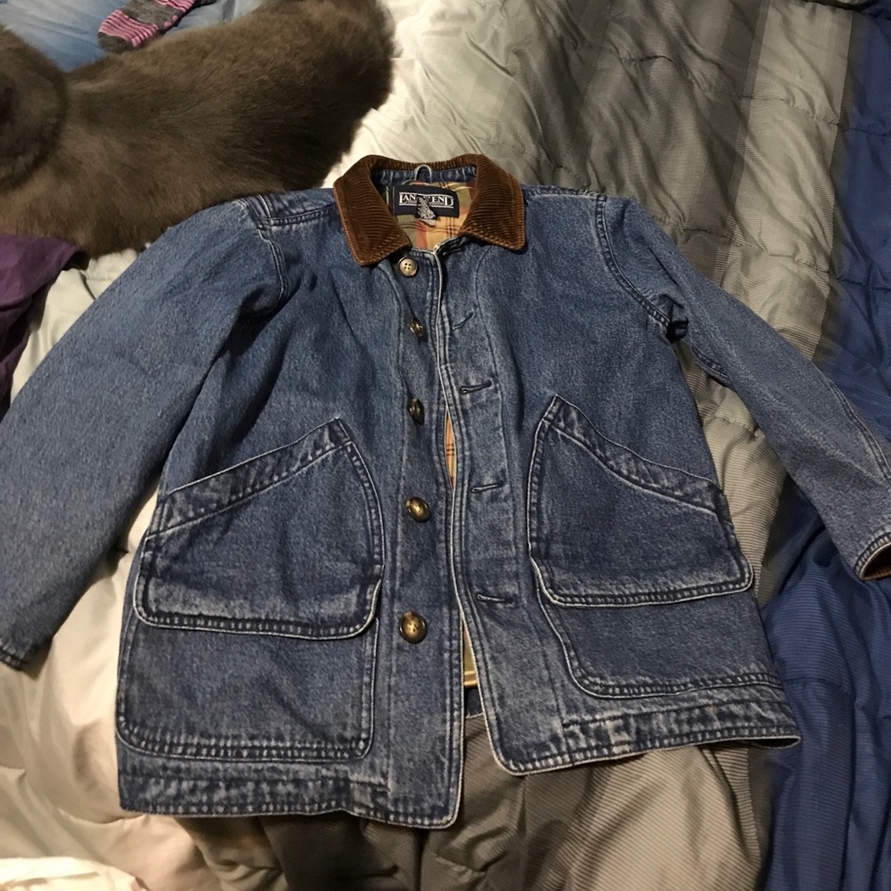Lands' End Jean Jacket