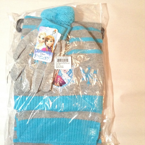 Disney Frozen 3-Piece Cold Weather Set🎉Last 1🎉 - Picture 4 of 4