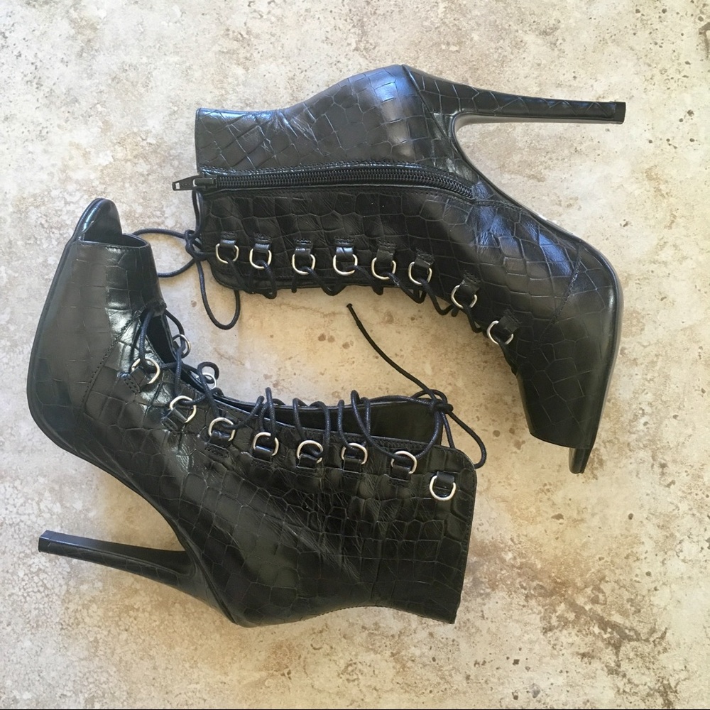 Dune London Snake Heels