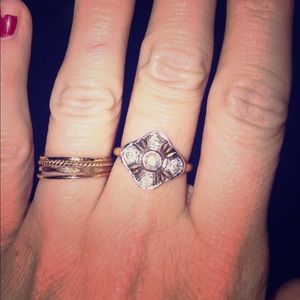 Genuine Diamond Antique Ring from 1900’s