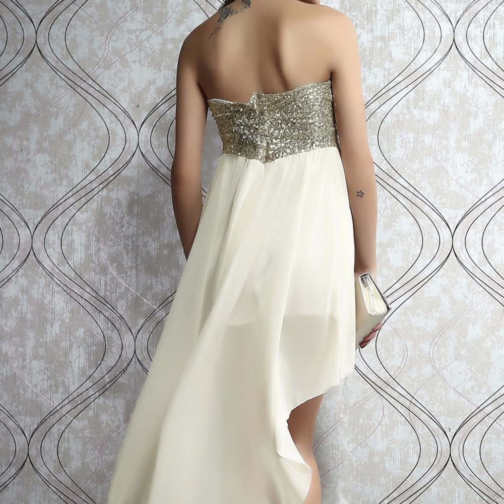 Cyber Monday Sale! Gorgeous Sequined Long Dress - Picture 6 of 6