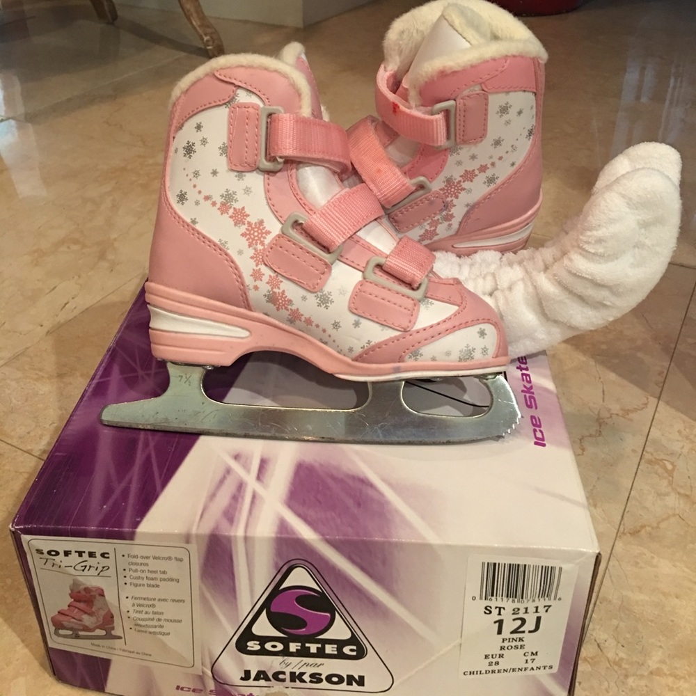 Softer Tri-Grip Ice Skatins and Blades